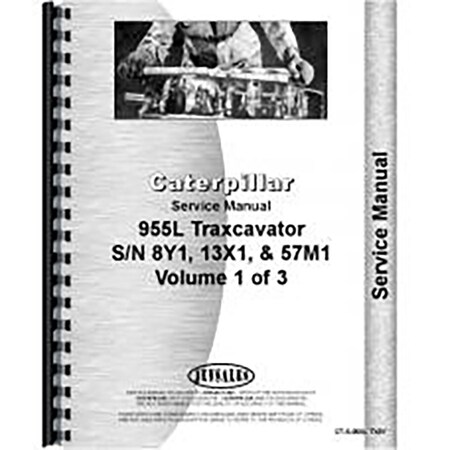 Fits Caterpillar Traxcavator 955L (57M1&Up) Service Manual [Paperback] [Aug 15, 19...